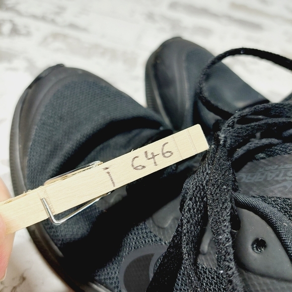 Nike Run Swift Black Running Shoes Black Lace Up Athleisure Sneakers I646 - Picture 9 of 9